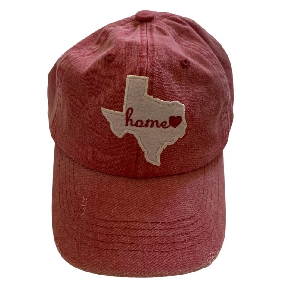 Home Free Texas Distressed Baseball Cap New One Size Fits Most